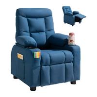Poltrona Reclinabile per Bambini Traspirante Blu