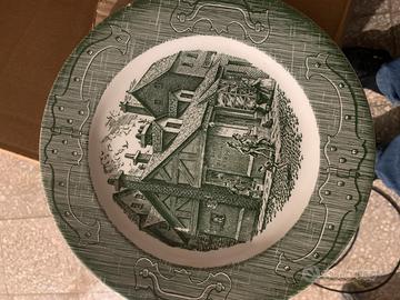 Piatti vintage verdi