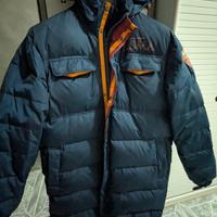 Giaccone AS ROMA lungo. Taglia M Junior.