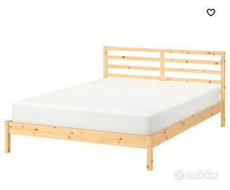 Letto 1 piazza e mezzo (140x200cm) e materasso