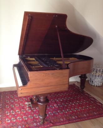 Pianoforte a coda Steinweg Nachf Grotrian del 1898