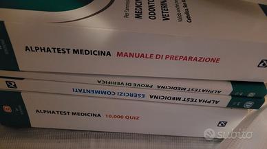 ALPHA TEST MEDICINA 4 LIBRI EDIZIONE 19