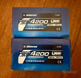 Batterie LIPO LRP 4200 mAh graphene HV