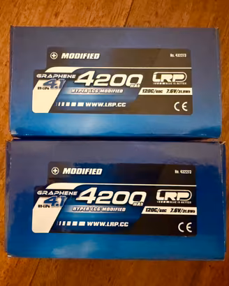 Batterie LIPO LRP 4200 mAh graphene HV