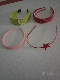 Quattro Cerchietti per Capelli da Bimba 
