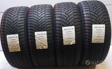 4 GOMME 235 50 18 DUNLOP BR694