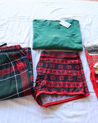 Set pigiama Tezenis natalizio nuovo – taglia L 