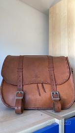 Borsa  moto laterale Harley davidson western bull