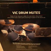 Sordine per batteria VIC FIRTH nuove