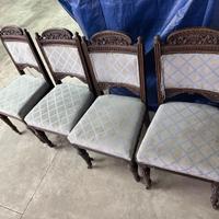 set di 4 sedie francesi