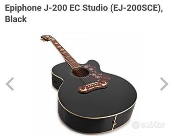 chitarra Epiphone jumbo elettrificata