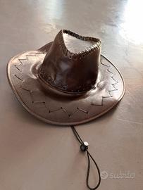 cappelli cowboy marrone 