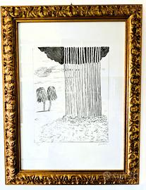 quadro serigrafia de chirico