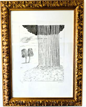 quadro serigrafia de chirico