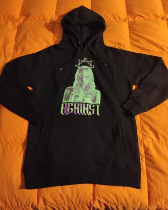 Felpa Against Streetwear nera