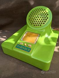 radio vintage Phonola Castiglioni verde