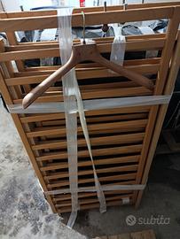CULLA LEGNO CON MATERASSO