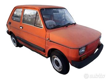 Fiat 126 Bis Demolita - Per Ricambi