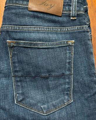 ORIGINALI FAY JEANS 5 tasche tg. 32 lunghezza 32