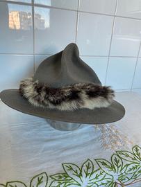 Cappello vintage Boy Scout ASCI anni '60 in lana