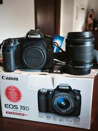 Canon EOS 70D + Obiettivo 18-55mm IS STM