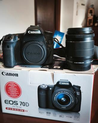 Canon EOS 70D + Obiettivo 18-55mm IS STM