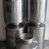 5 Fusti in acciaio inox