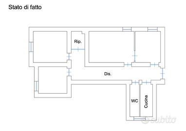 Appartamento pressi Corso Italia - Galatea