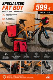 Specializef Fat Boy  cicluturismo + borse Ortieb