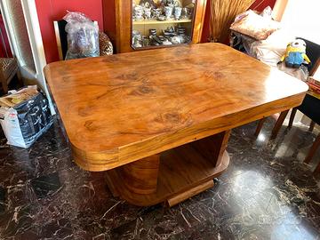 Tavolo rettangolare da pranzo Art Déco