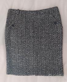 Gonna Xebec tweed taglia 44 made in Italy