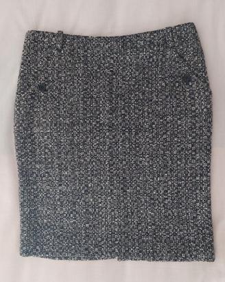 Gonna Xebec tweed taglia 44 made in Italy