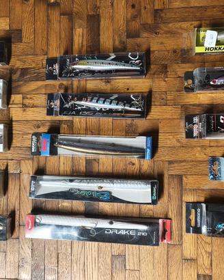 LOTTO 15 ARTIFICIALI SPINNING (TOP MARCHE)