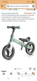 balance bike bambino da 1 a 4 anni