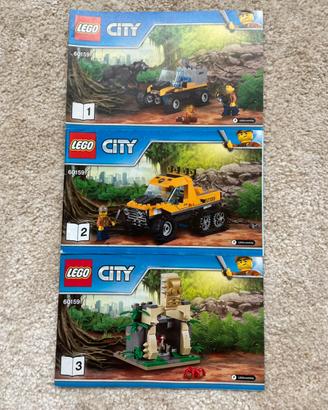 Lego 60159 Missione nella giungla semicingolato