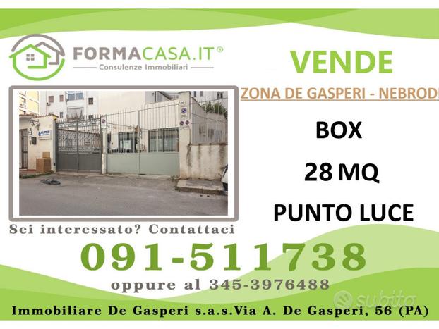 Box a palermo de gasperi - nebrodi