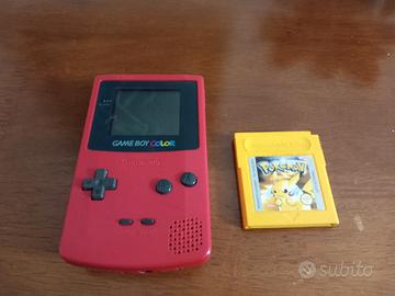 game boy color Nintendo rosa Pockemon giallo 