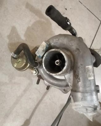 turbina e scarico uno turbo ie