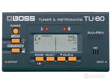 Metronomo Accordatore bos tuner tu-80