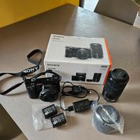 Sony alpha 6100 16-50mm e 55-210mm