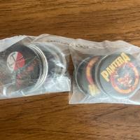 Spille collezionismo vintage Pink Floyd e Pantera