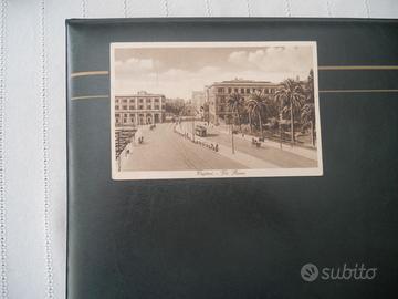 cartolina cagliari via roma viaggiata 1935