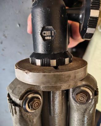 Treppiede vintage professionale CAMBO con testa a