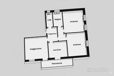 Marghera Catene appartamento bicamere