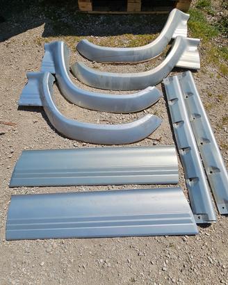 kit 8 pezzi modanature pajero gls