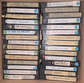 Film videocassette VHS registrate dalla TV