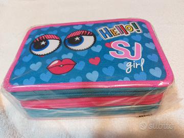 astuccio 3 zip Seven SJ girl 