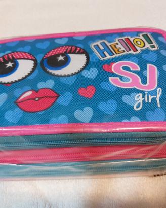 astuccio 3 zip Seven SJ girl 