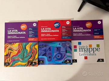 Libro La Vita Immaginata 2A+2B+Mappe Prandi