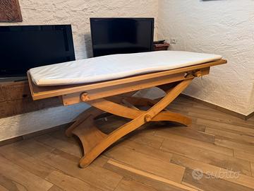 Lettino massaggio in legno